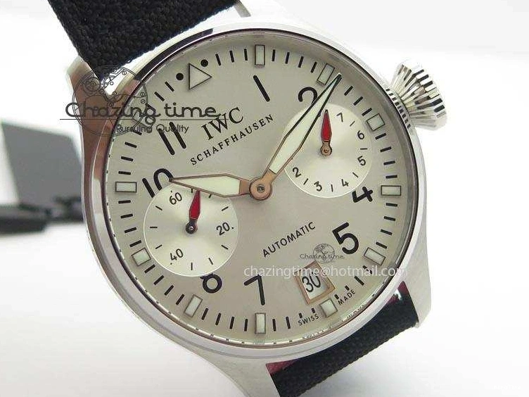 MIROTIME 0318 Big Pilot Real PR IW500432 DFB Limited Edition ZF 1:1 Best Edition On Black Nylon Strap A Fashionable 7276